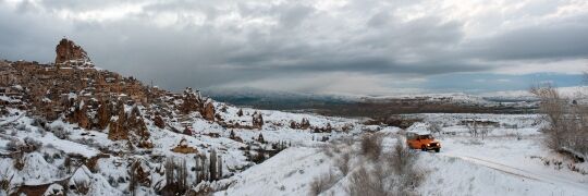 verschneite Landschaft aus dem Film «Wintersleep»