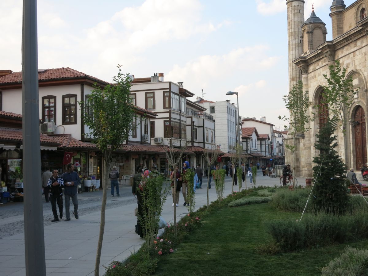 der restaurierte Basar in Konya